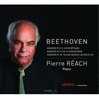 BEETHOVEN - Réach - Sonate pour piano n°2 op.2 n°2 (volume 3) volume 3..